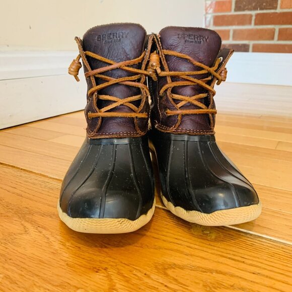 Sperry Top-Sider Saltwater Duck Boots Women's Brown - US 8 - Picture 2 of 14